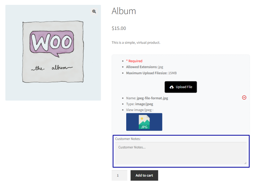 Customers Can Attach Notes with Uploaded Files