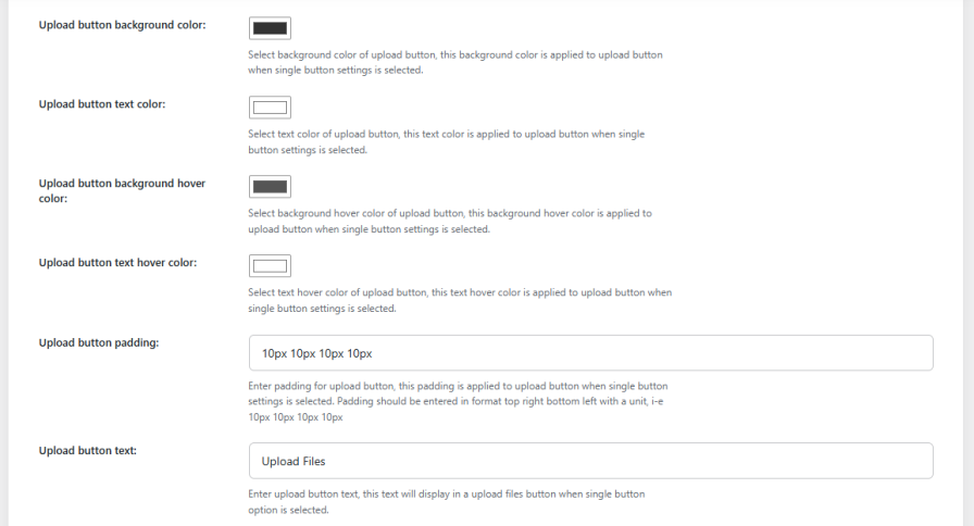 Customize the File Upload Button