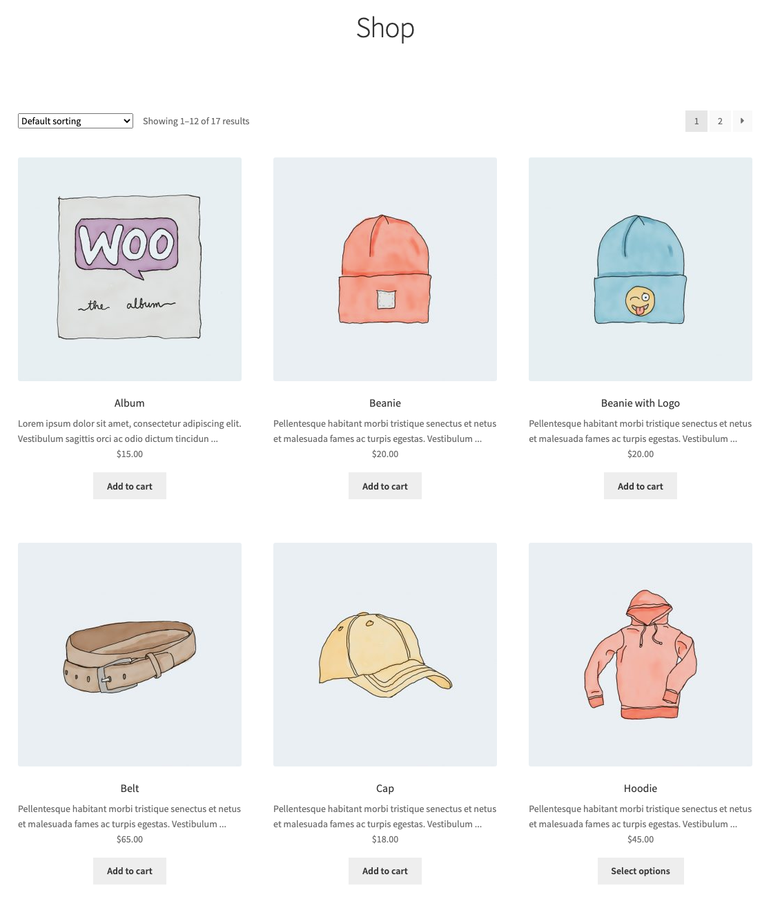 Show Product Description Shop Page Plugin