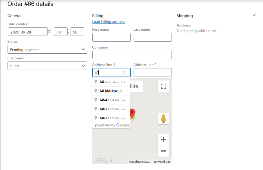 Google Address Autofill on Checkout for WooCommerce