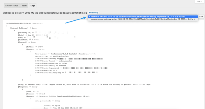 woocommerce-webhook-log