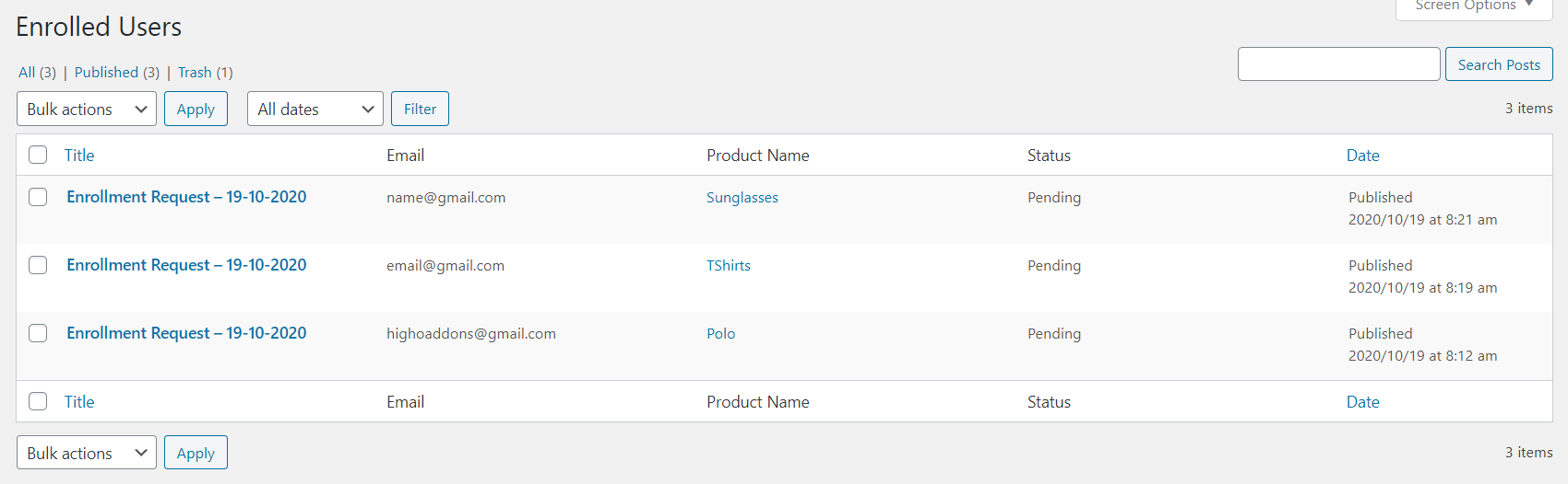 Availability Scheduler for Marketplace