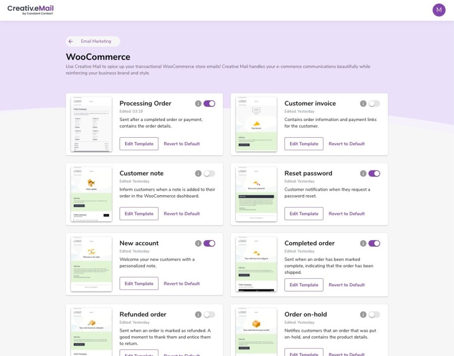 WooCommerce Templates