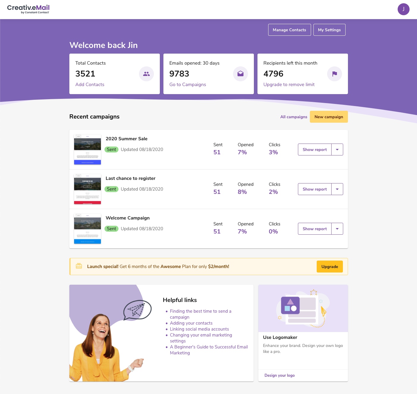 Creative Mail for Marketplace