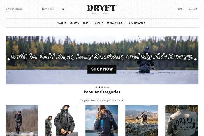 Screenshot of DRYFT