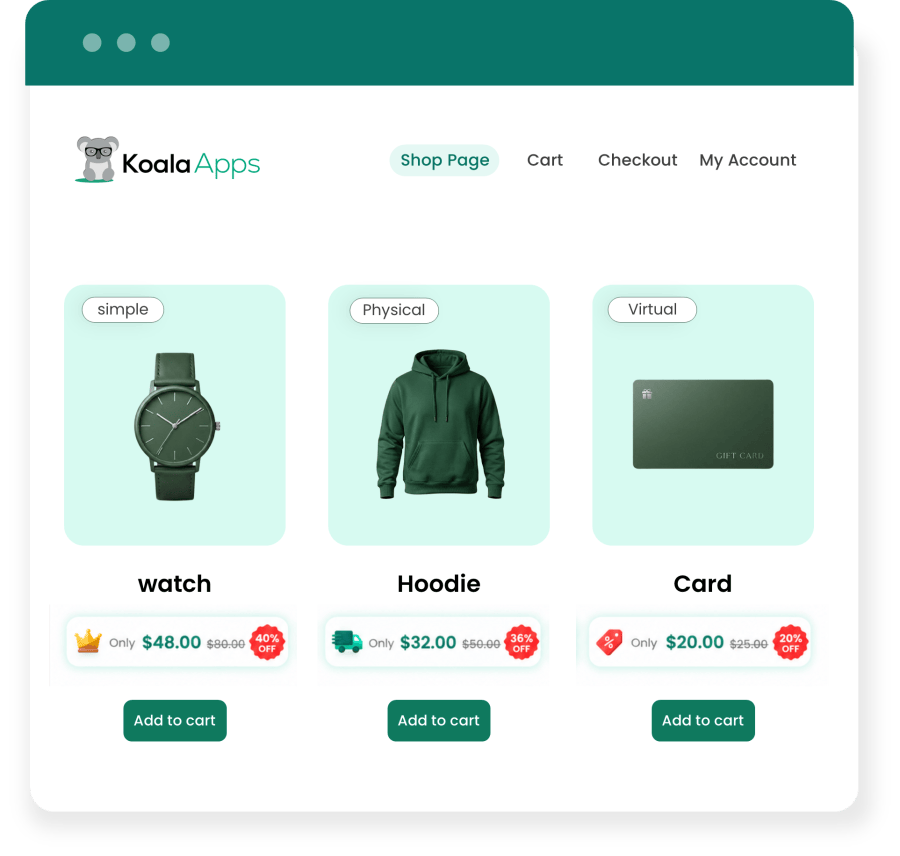 Price Text for WooCommerce