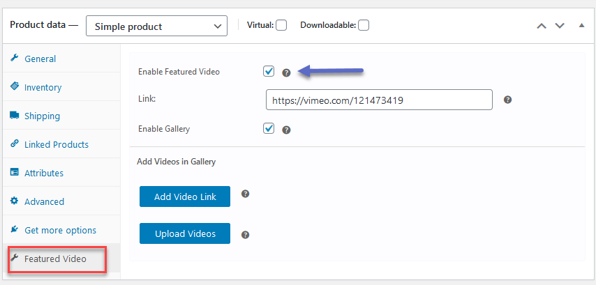 You can upload a video of your own or embed them from popular websites