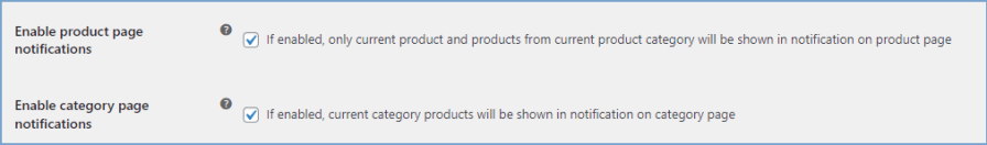 Category-Based Sales Notifications