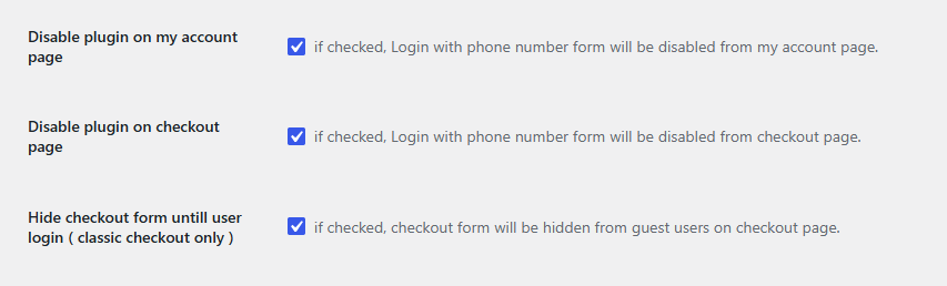 Control Where the Login Form Appears
