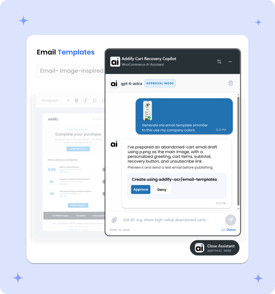 email template