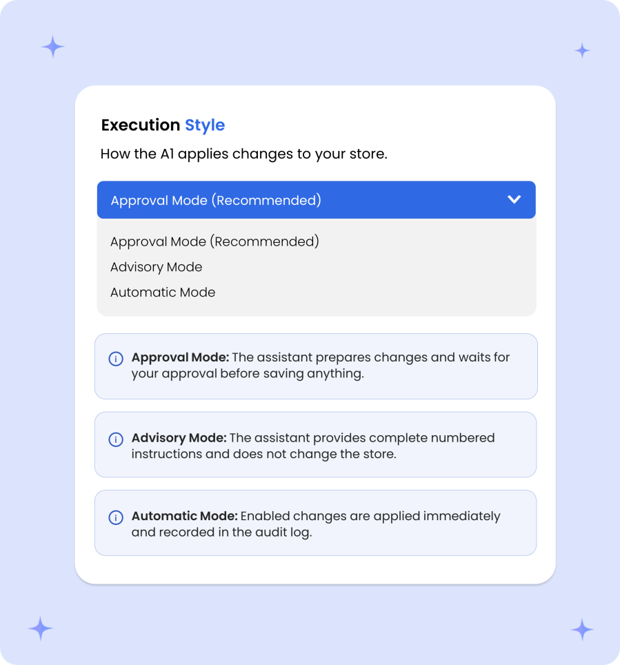 mode for operational safety