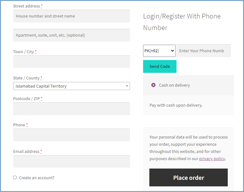 Force Login Before Checkout