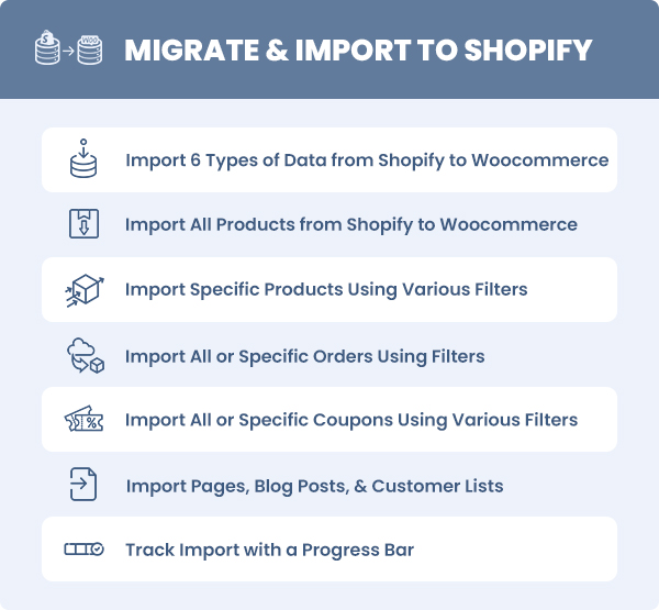 WooCommerce migrate shopify to WooCommerce
