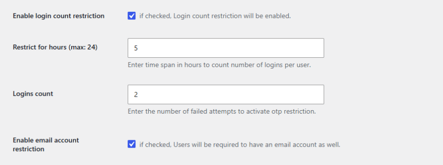 Restrict Login Attempts and Add reCAPTCHA