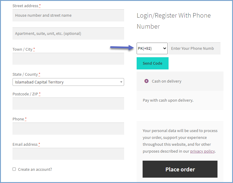 Enable force login before checkout