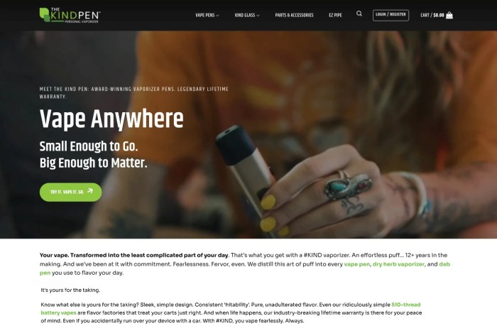 Screenshot of The Kind Pen