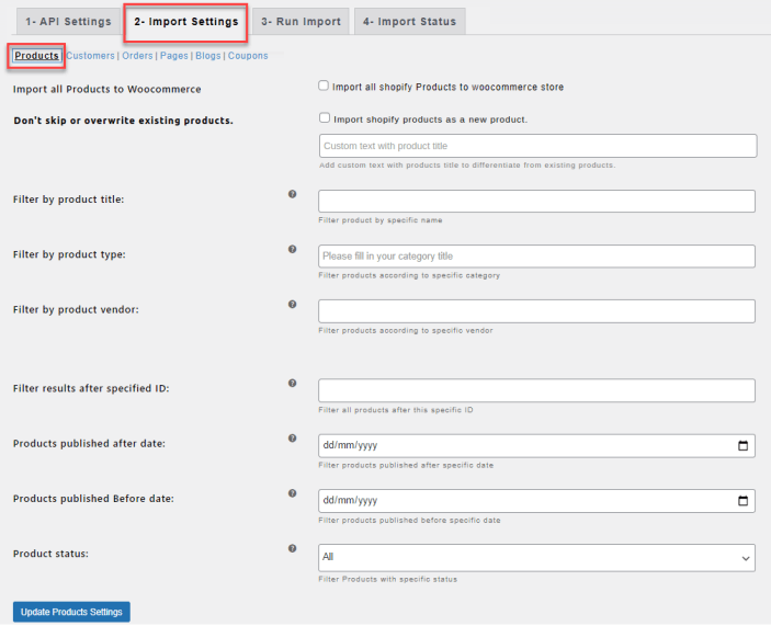 Migrate Shopiify to WooCommerce