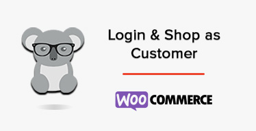 WooCommerce Login and Shop as Customer Plugin