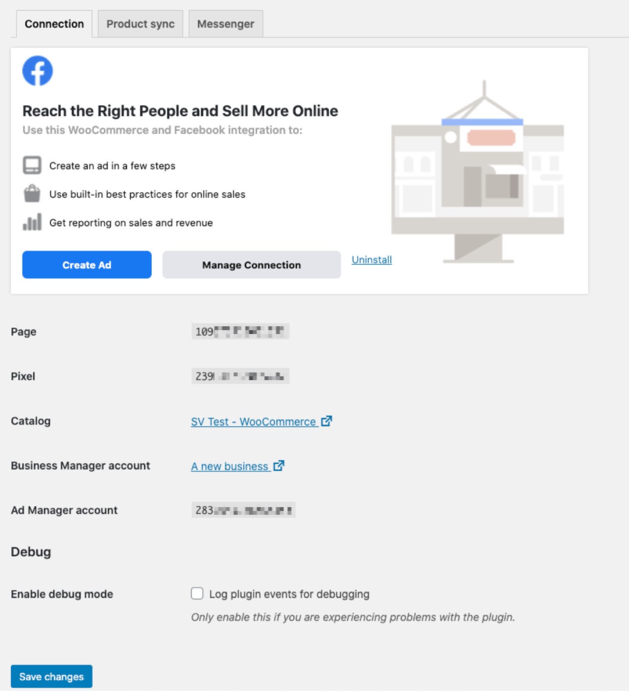 Facebook for WooCommerce extension setup