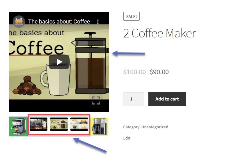 Add Videos to the Product Gallery