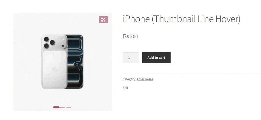 Display Product Images in a Gallery Slider