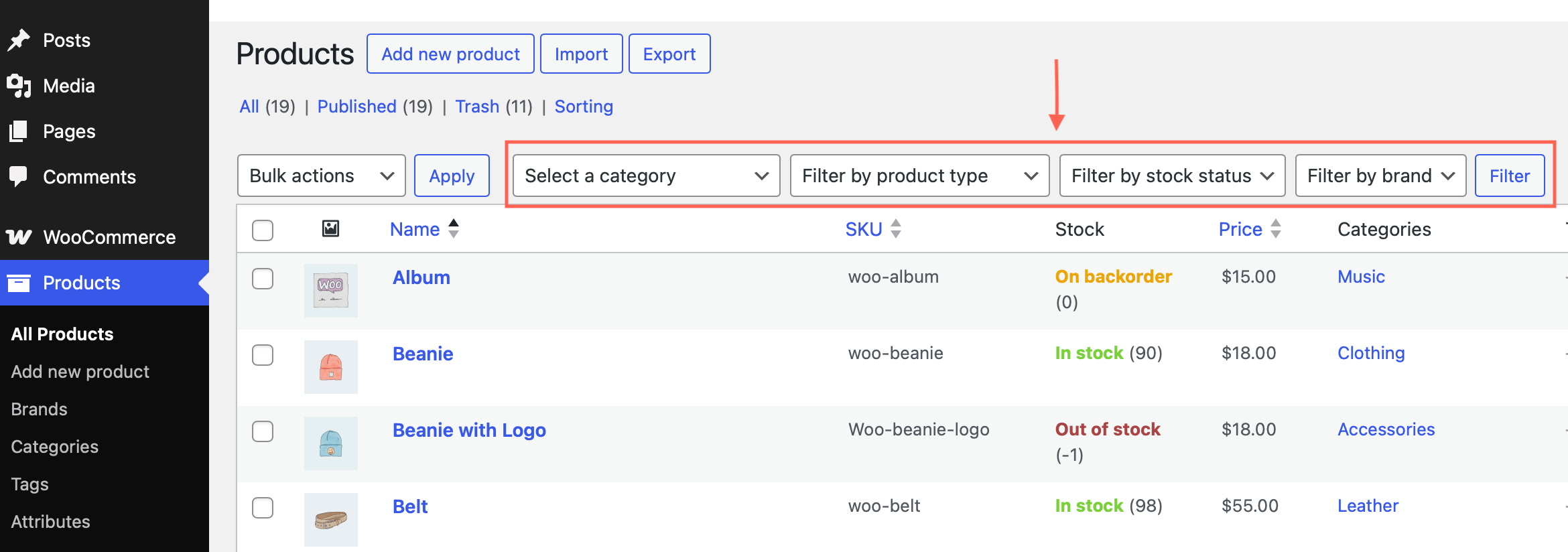 Bulk Editing Products Documentation - WooCommerce