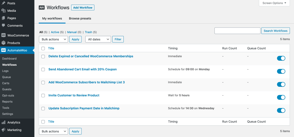 Getting Started Documentation - WooCommerce
