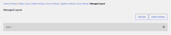 Manage Layouts