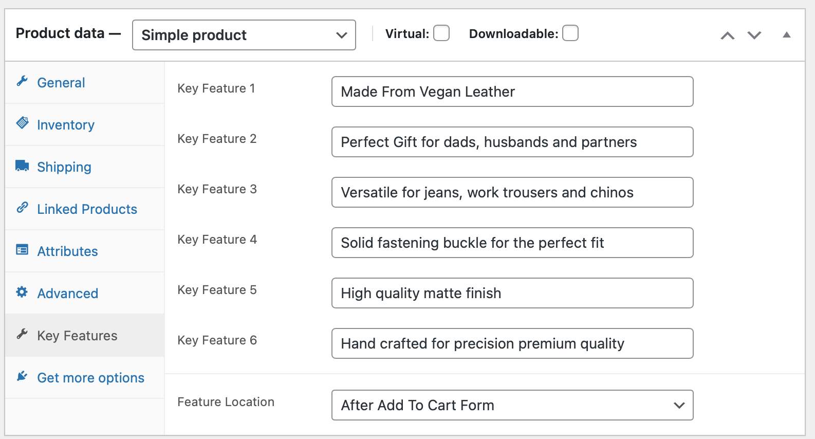Product Key Features for WooCommerce - WooCommerce Marketplace