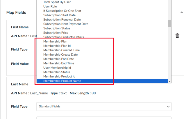 Zoho WooCommerce Membership