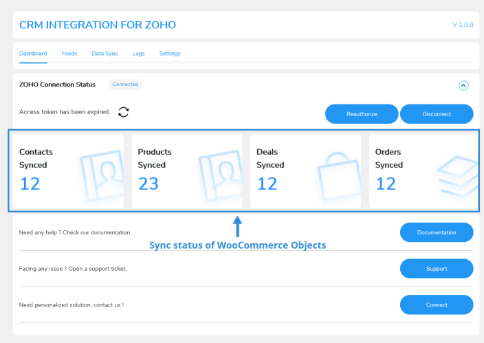 crm integration dashboard