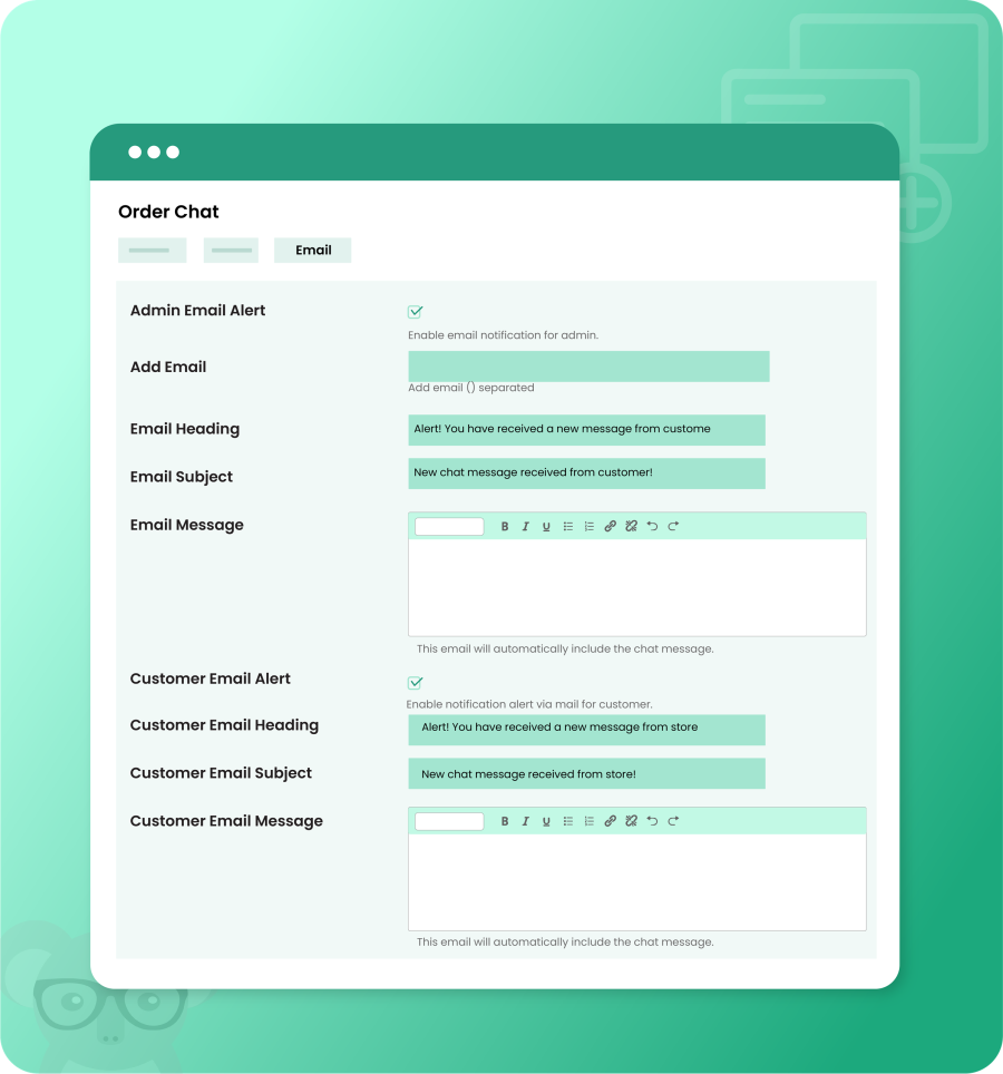 woocommerce order chat-6