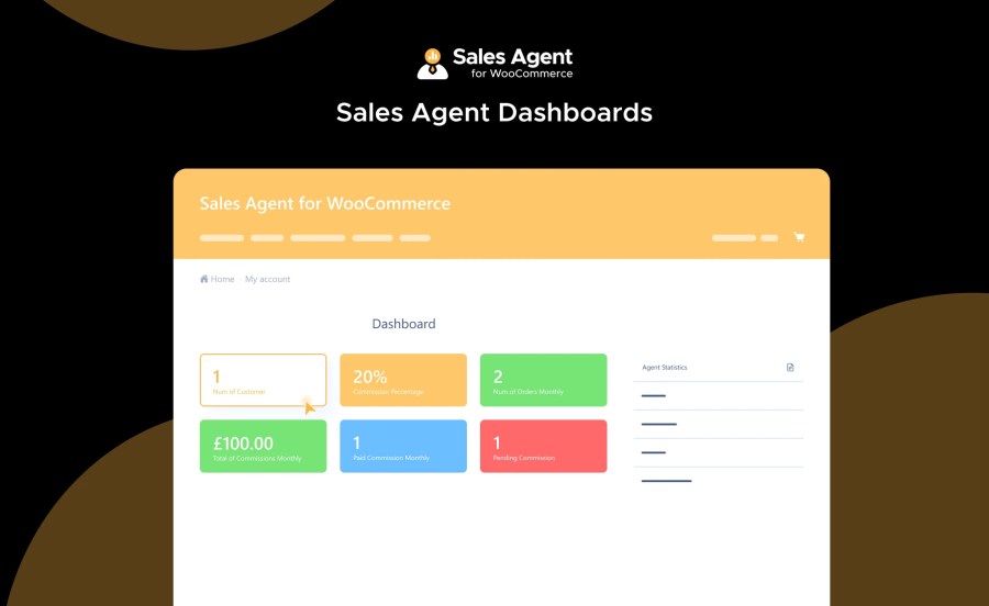 Sales Agent Dashboards Feature