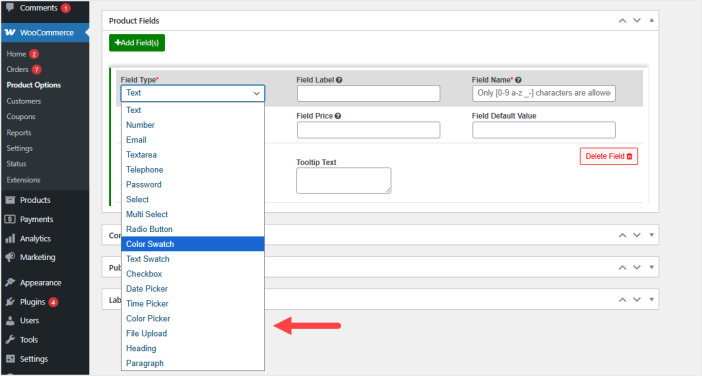 woocommerce extra product options plugin