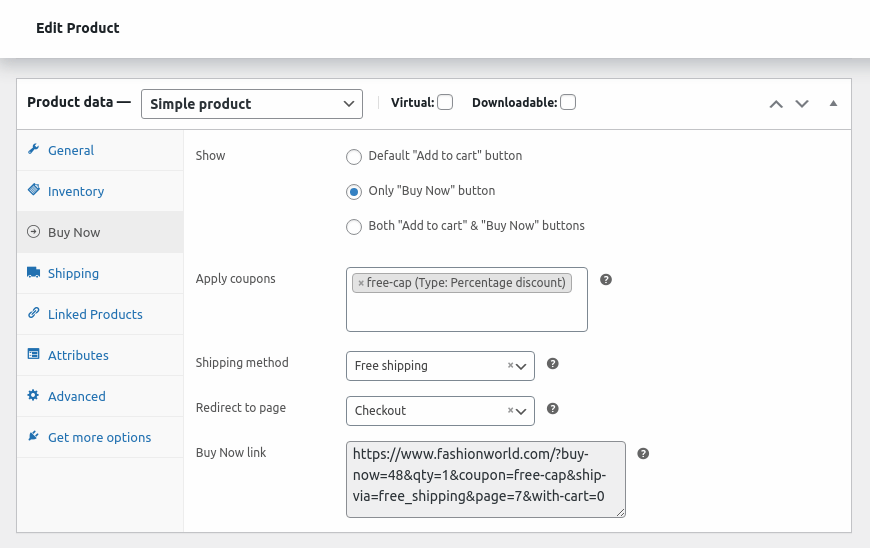 How to Enable a Direct Checkout Documentation - WooCommerce