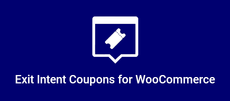 Exit Intent Coupons for WooCommerce