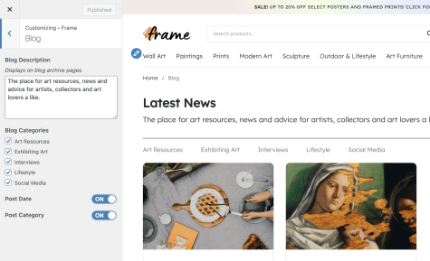 Frame Documentation - WooCommerce
