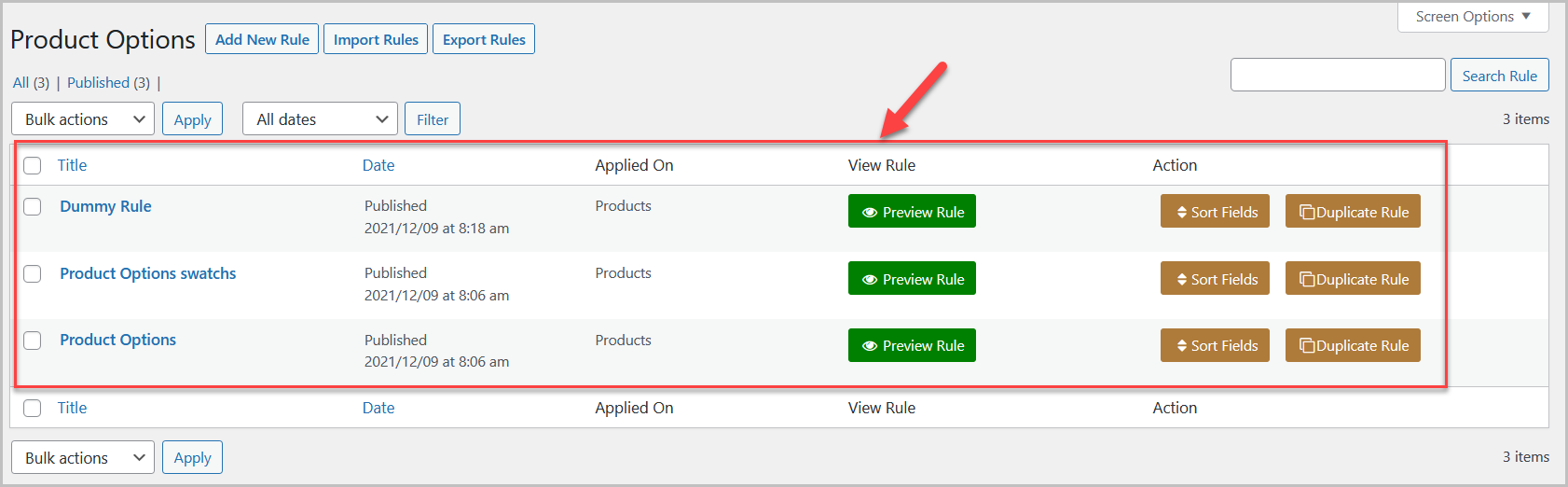 plugin Extra Custom Product Options for WooCommerce