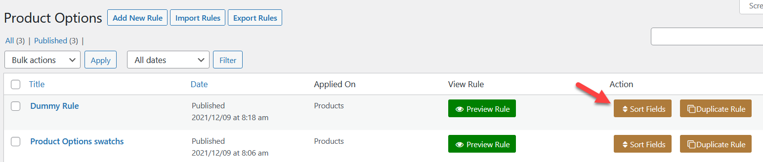 WooCommerce Extra Product Options