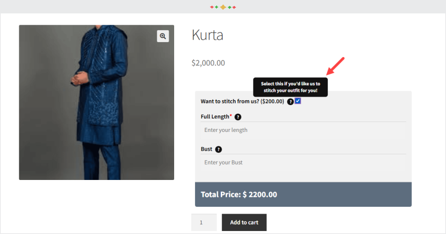 woocommerce extra custom product options plugin