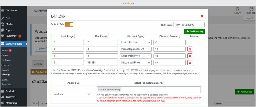 plugin de descontos por quantidade woocommerce