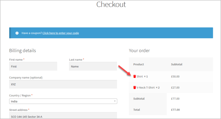 Entonnoir de vente incitative pour WooCommerce