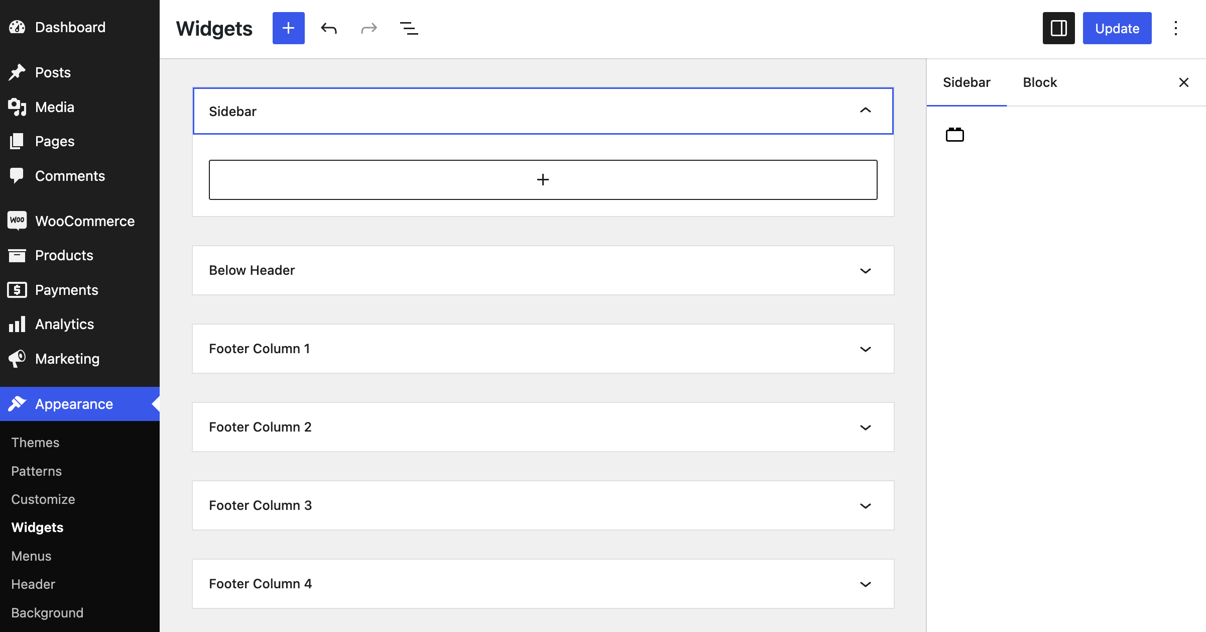 Everyone Included Widget Widgets included with WooCommerce Documentation - WooCommerce