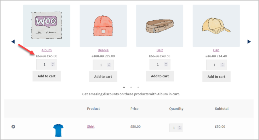 Entonnoir de vente incitative pour WooCommerce