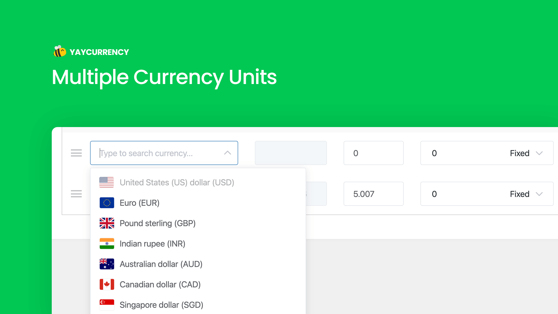 Adding unlimited local currencies to WooCommerce website