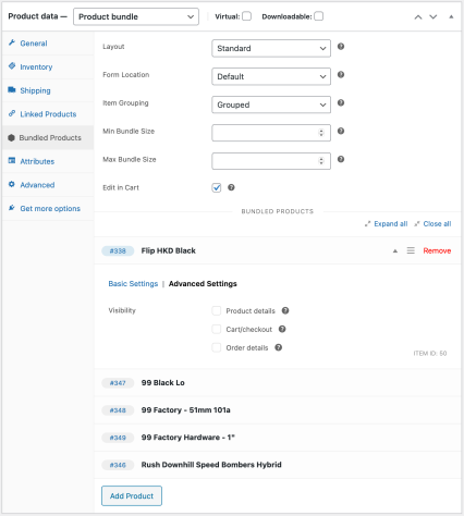 Use Case: Create Assembled Products Documentation - WooCommerce