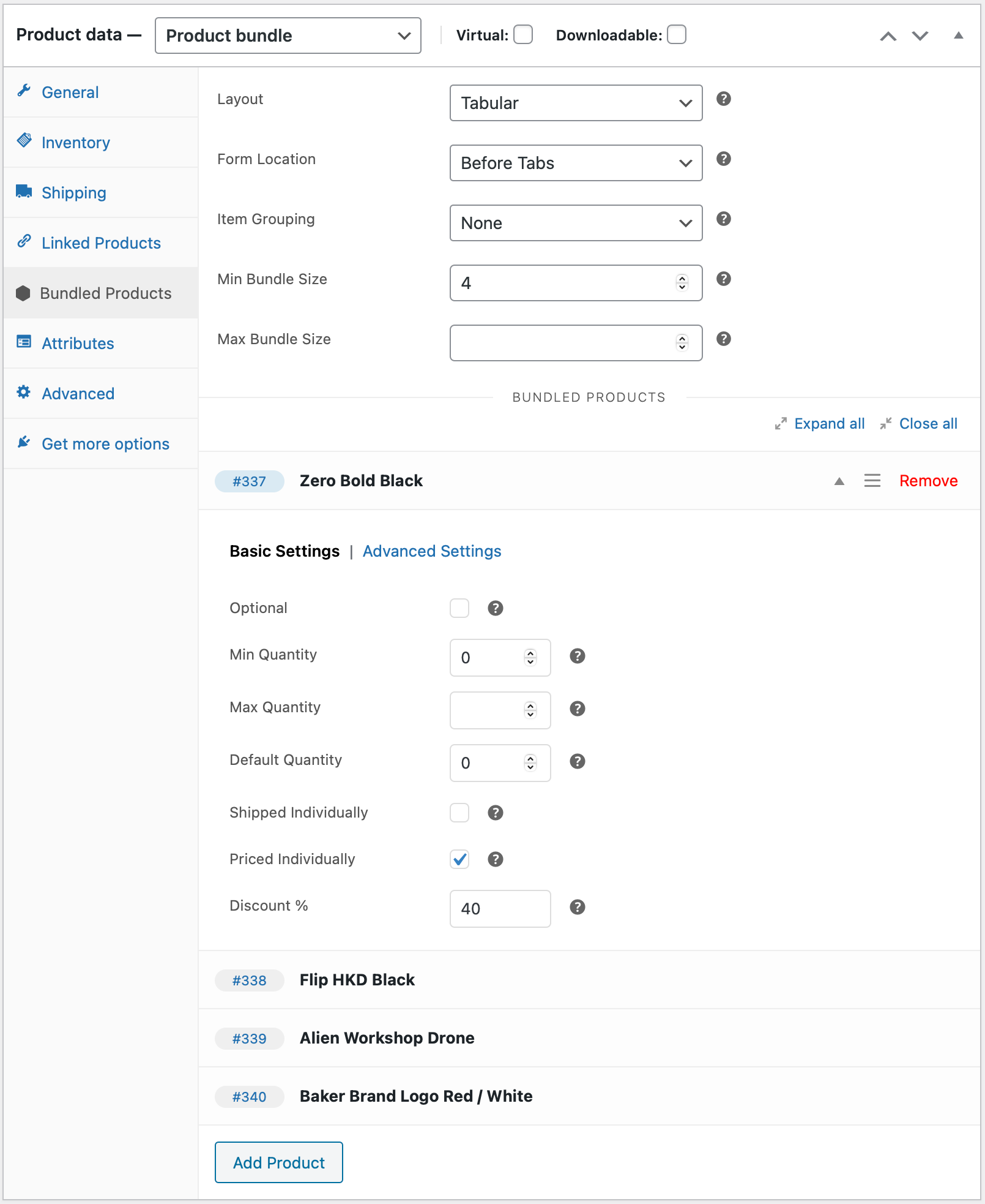 Use Case: Create Pick-and-Mix Bundles Documentation - WooCommerce