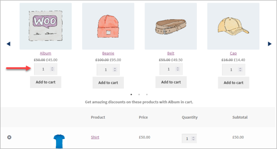 Entonnoir de vente incitative pour WooCommerce