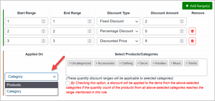 WooCommerce quantity discounts and pricings