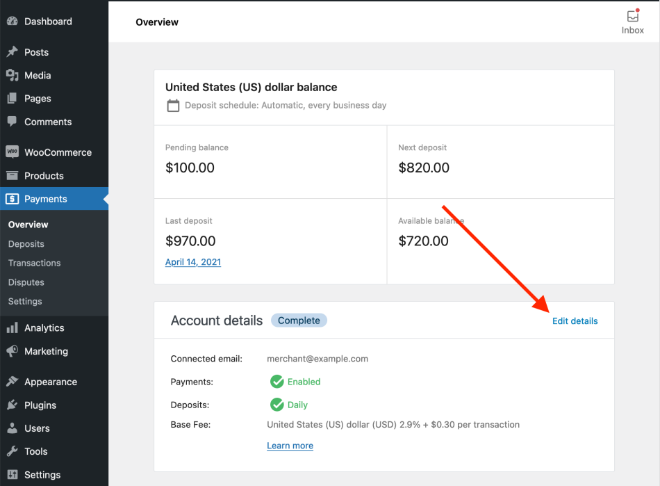 How Do I Update My Contact Details Such As Email Address Or Phone Number In Stripe Woocommerce